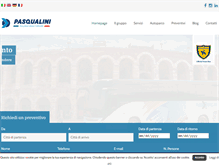Tablet Screenshot of pasqualinibus.it